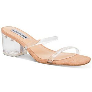 SOLD Steve Madden Issy Clear Sandals 7.5